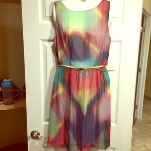 NWT beautiful, bright, colorful dress